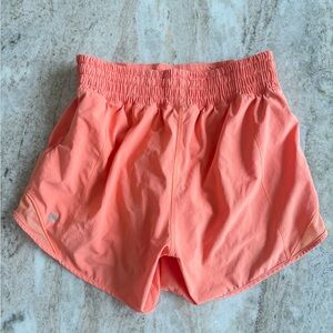 Lululemon Athletica Peach Athletic Shorts